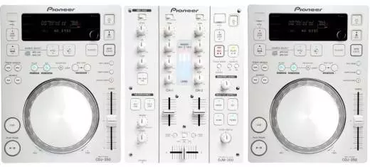 DJM350 & 2 X CDJ350 White DJ Package